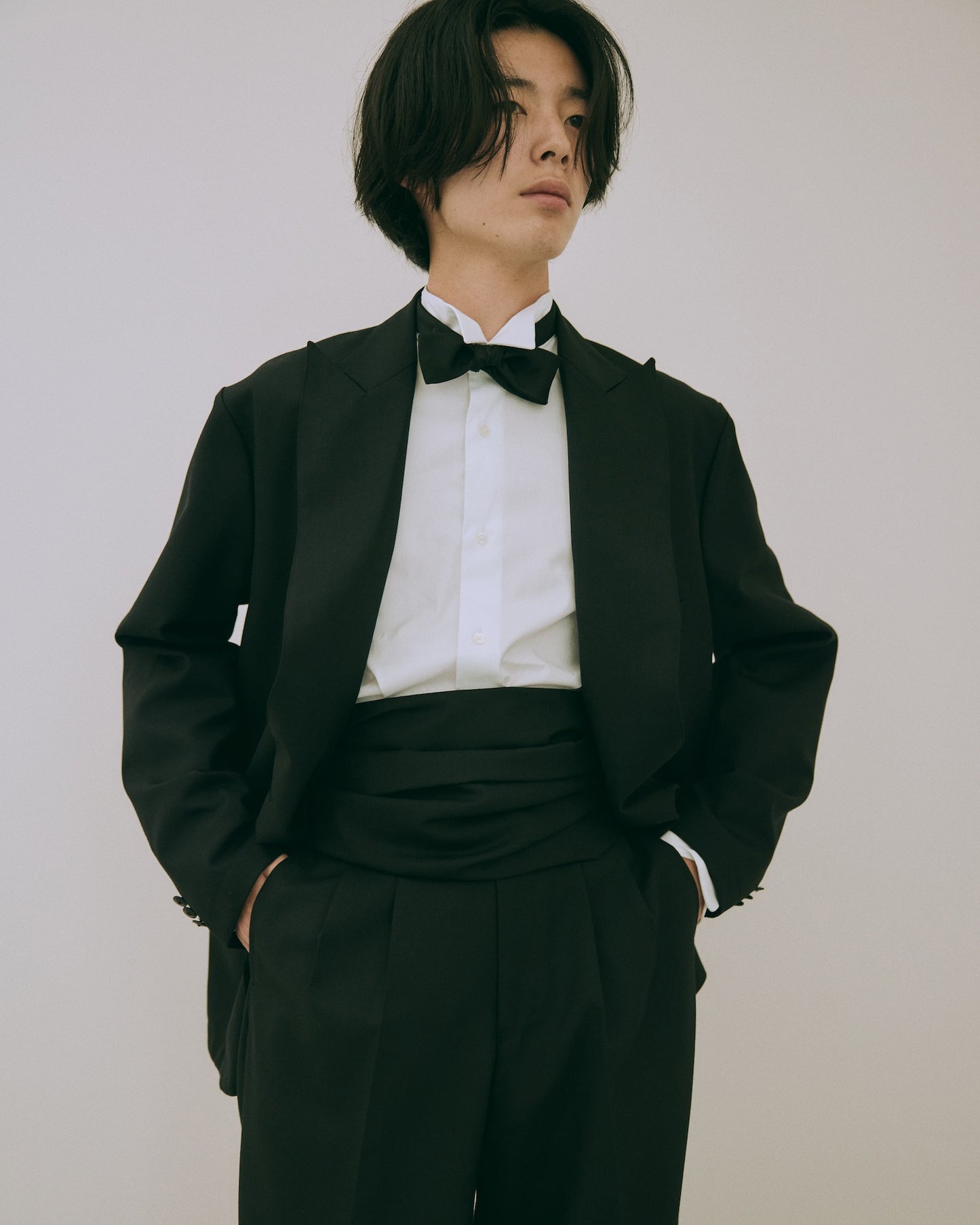 High-Twist Bishu Wool Cummerbund