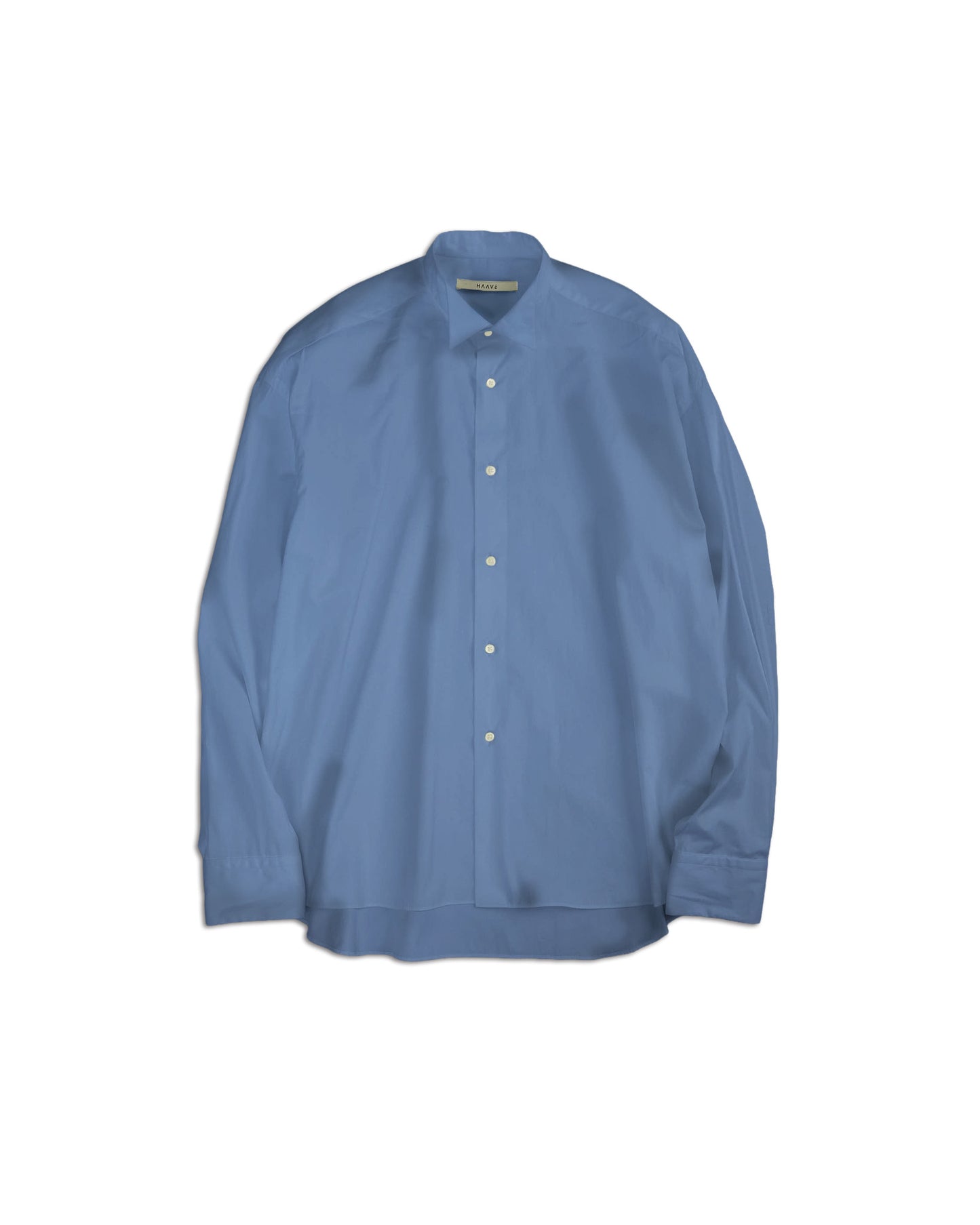 Suvin Giza Cotton Poplin Wing-Collar Shirt