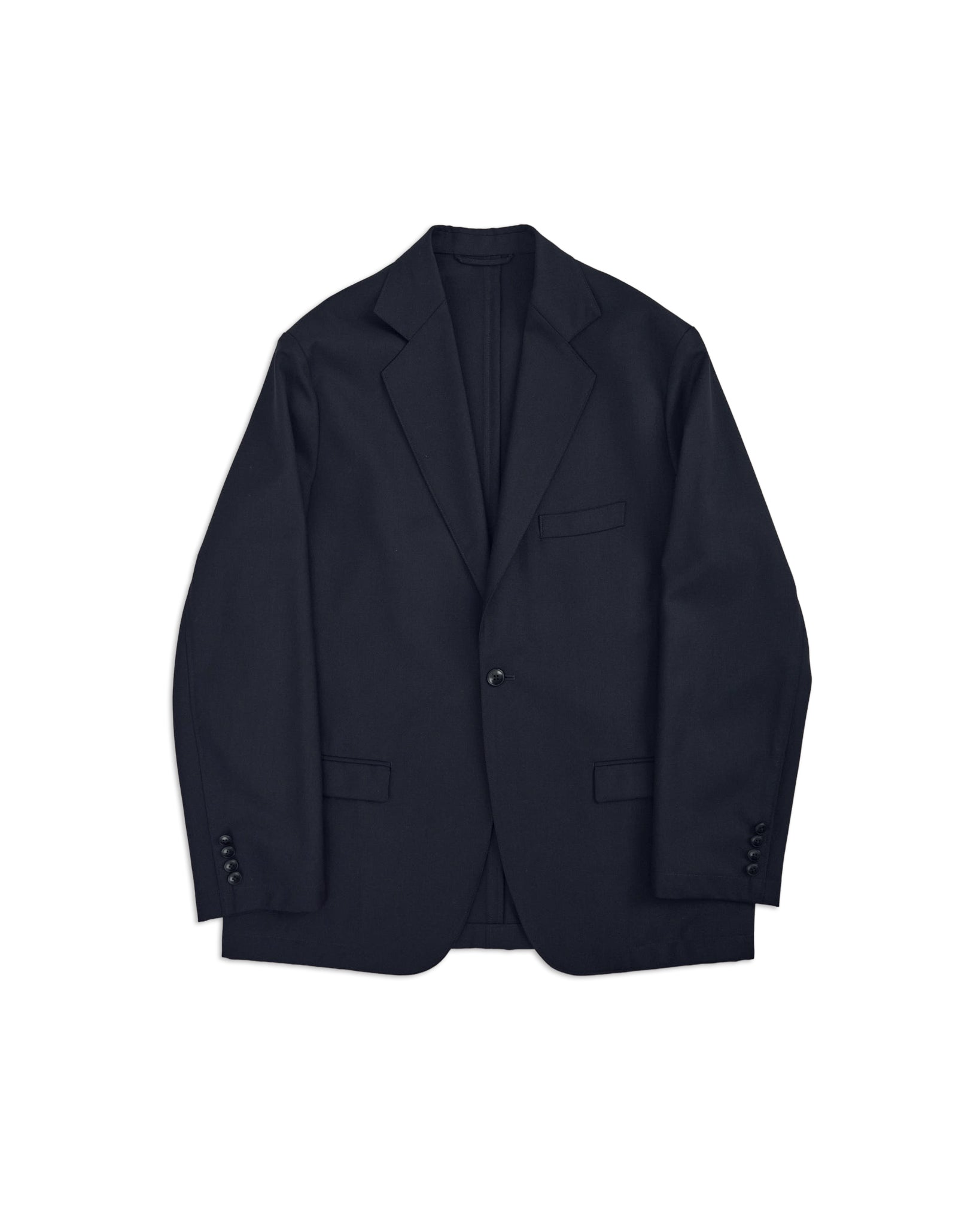 HAAVE | High-Twist Bishu Wool Single-Breasted Jacket | 尾州ウール