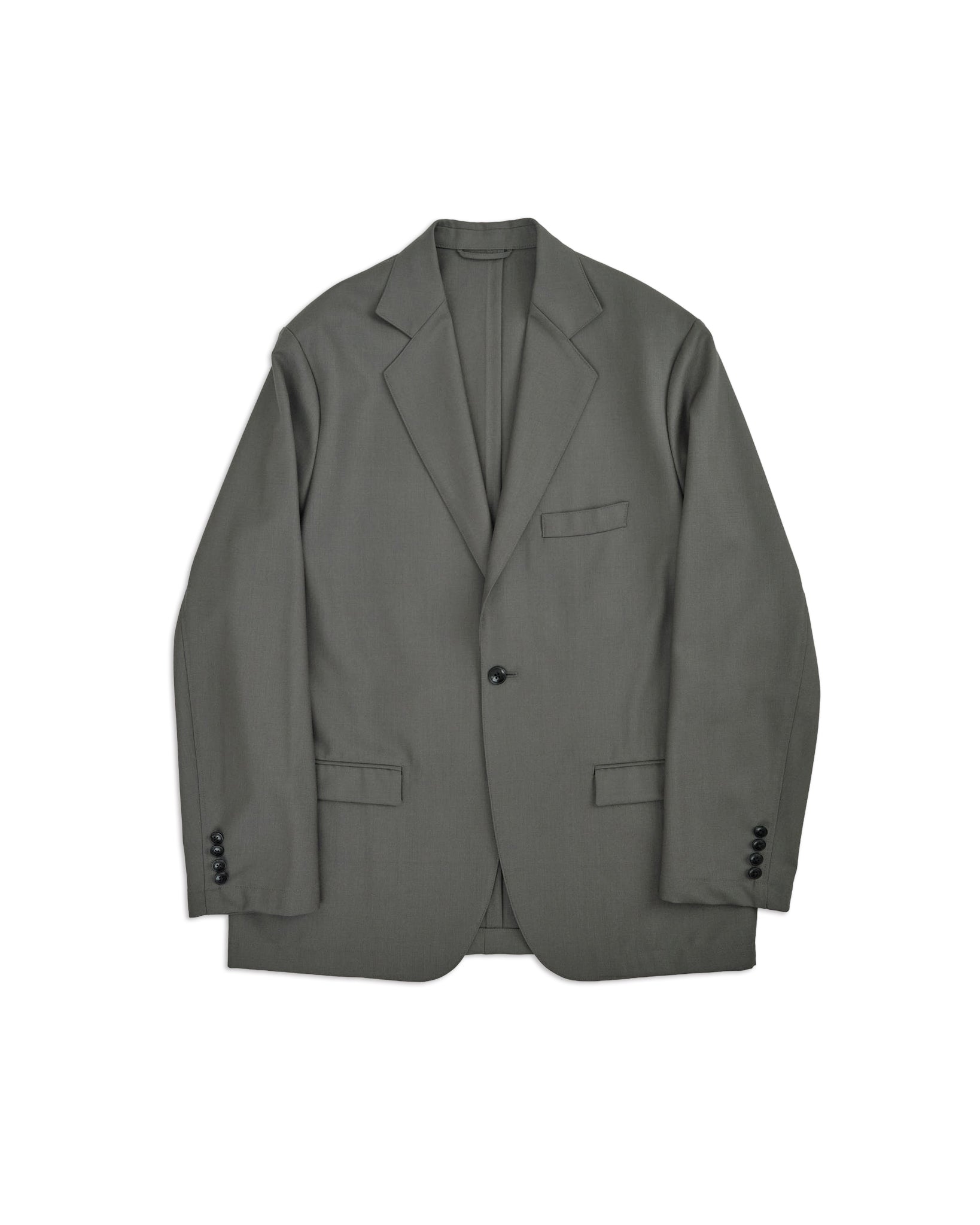 HAAVE | High-Twist Bishu Wool Single-Breasted Jacket | 尾州ウール