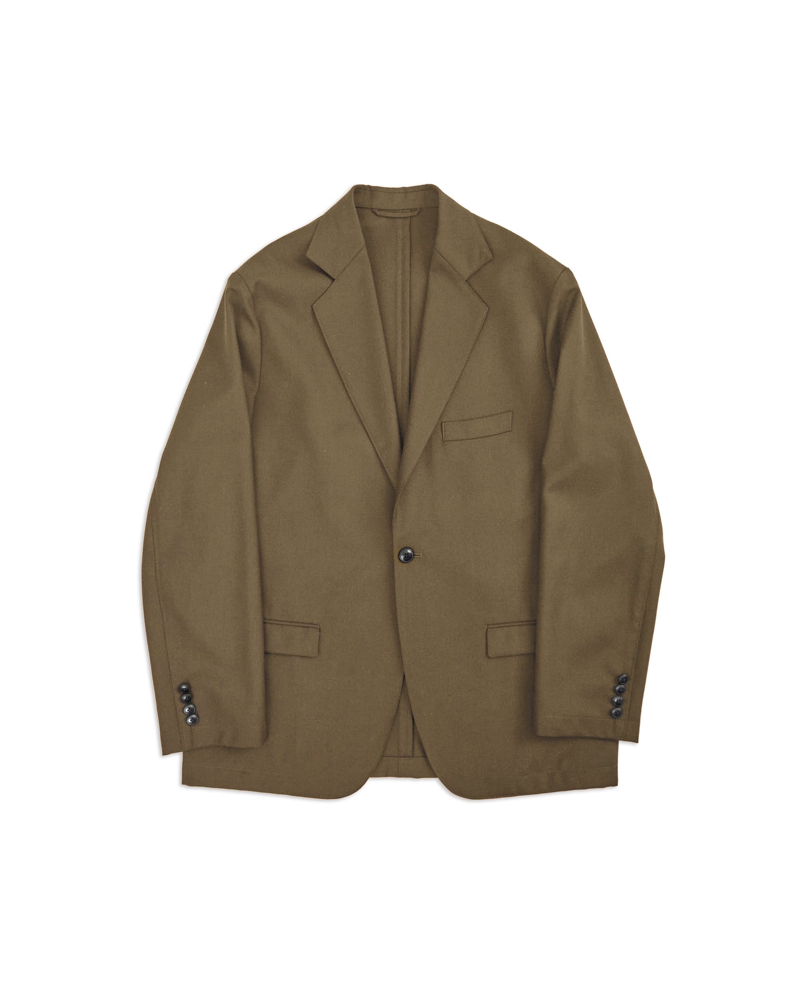 HAAVE | High-Twist Bishu Wool Single-Breasted Jacket | 尾州ウール