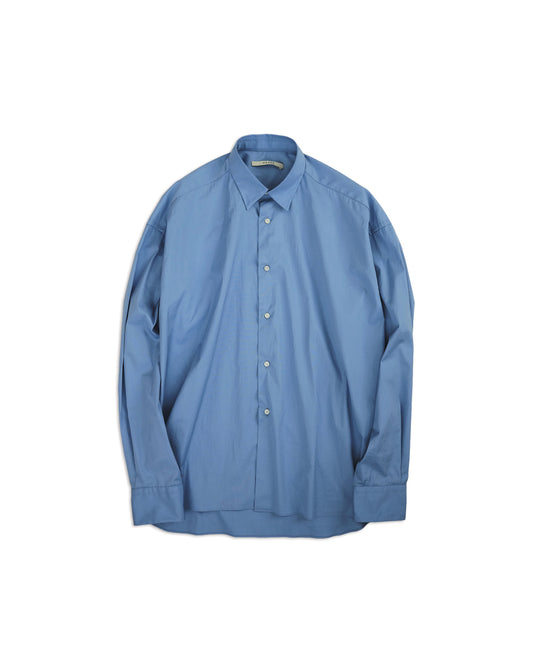 Suvin Giza Cotton Poplin Regular-Collar Shirt